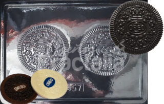 Molde oreos grandes planas