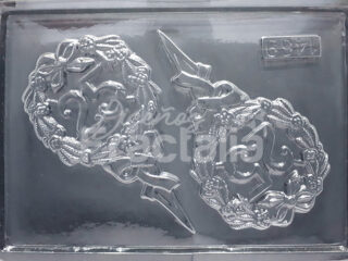 Molde adorno para torta aniversario 25