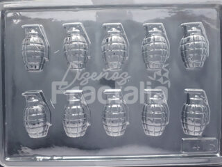 Molde granadas pequenas