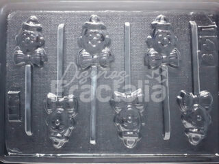 Molde Payasos clasicos