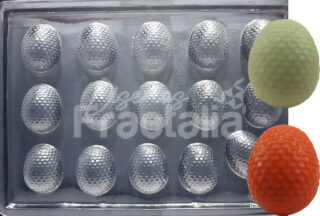 Molde huevos de dragon