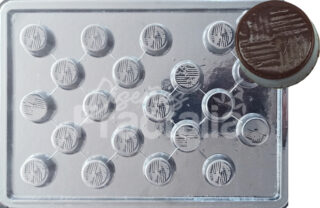 Molde Bombones circulares