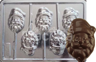 Moldes chupetas papa noel