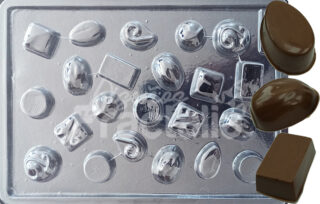 Molde bombones surtidos