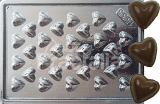 Molde corazones pequenos