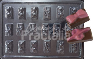 Molde bombones decorados