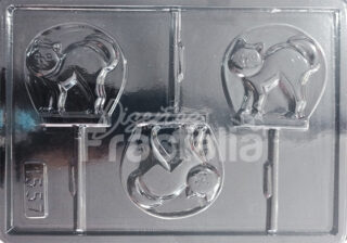 Molde chupetas gatos