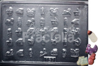Molde Miniaturas ajuar de bebe