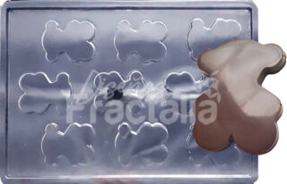 Molde Oso Tous pequeño x 9