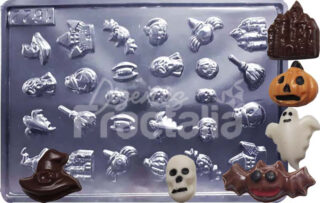 Molde Apliques Halloween x 27