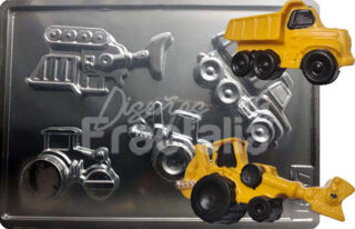 Molde carros de construcción