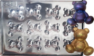 Molde osos pequeños x12