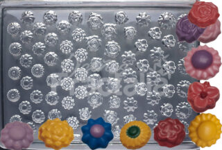 Apliques flores pequeñas