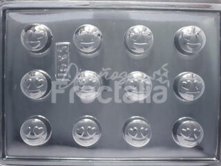 Molde emojis enamorados bombones