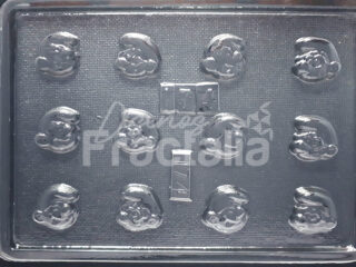 Molde Personajes Pitufos