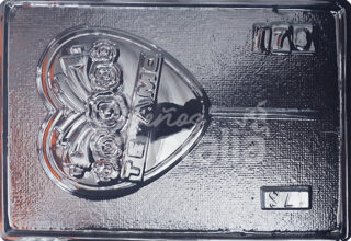 Molde Corazon grande te amo