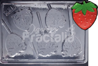 Molde Fresas frande y planas
