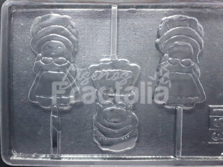 Molde Munecas grandes y planas