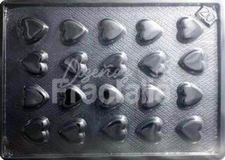 Molde Corazones pequenos