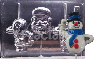 Molde Munecos de nieve y noel grandes