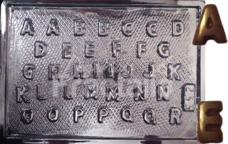 Molde Letras a-r