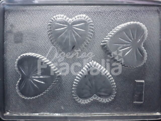 Molde Cofre de corazon
