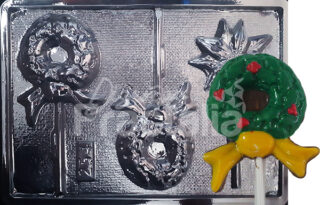 Molde Coronas navidenas