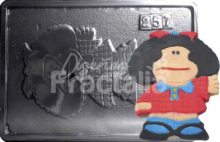 Molde Personajes Mafalda grande plana