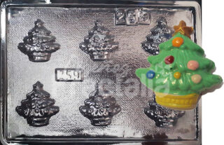 Molde Arboles de navidad pequenos