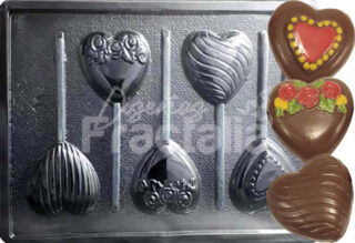 Molde Corazones medianos