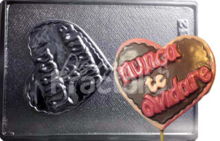 Molde Corazon grande No te olvidare