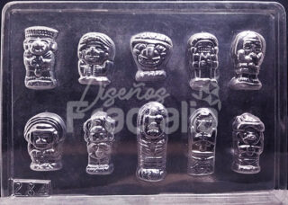Molde Figuras Precolombinas
