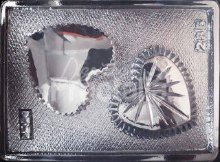 Molde Cofre de corazon