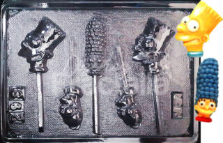 Molde Personajes Los Simpsons caras