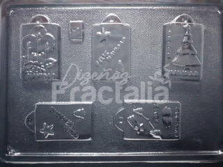 Molde Tarjetas de navidad