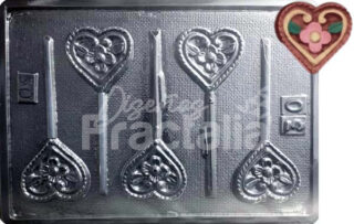 Molde Corazon con flores