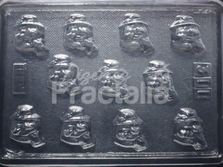 Molde Muneco de nieve cara