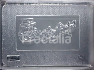 Molde Tarjeta de feliz navidad