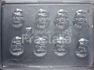 Molde Papa noel cara