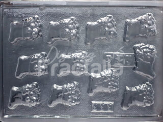 Molde Botas con regalos