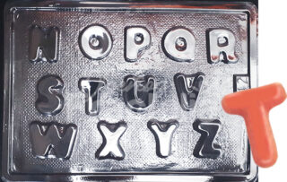 Molde Abecedario grande n-z