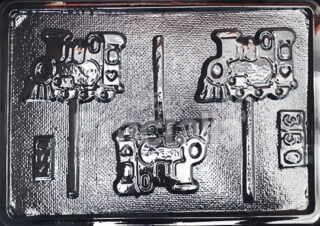 Molde Trenes felicidades