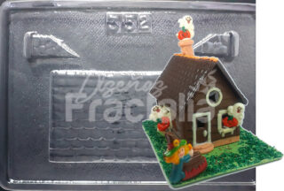 Molde Casa mediana techo