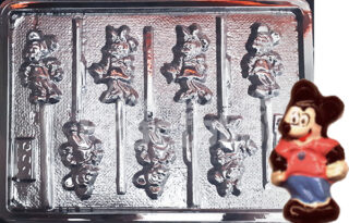 Molde Personajes Mickey y minnie