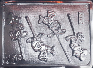 Molde Personajes Mickey y donald