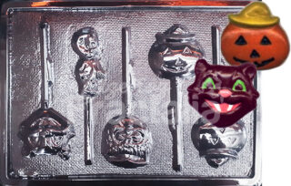 Molde Calabaza buho y gato