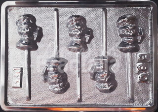 Molde Papa noel con lampara