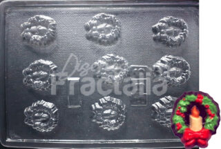 Molde Coronas con vela