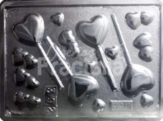 Molde Corazones medianos
