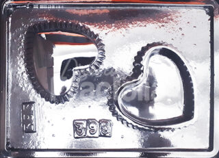 Molde Cofre de corazon